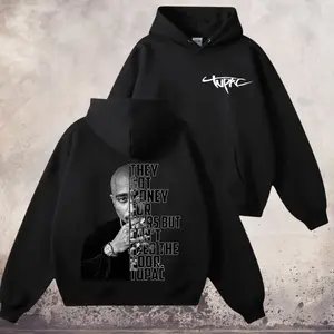 2Pac They Got Money Quotes Ver2 Hoodie, Tupac Hip Hop Music Lover Shirt, Vintage 90s Hip Hop Streetwear Apparel