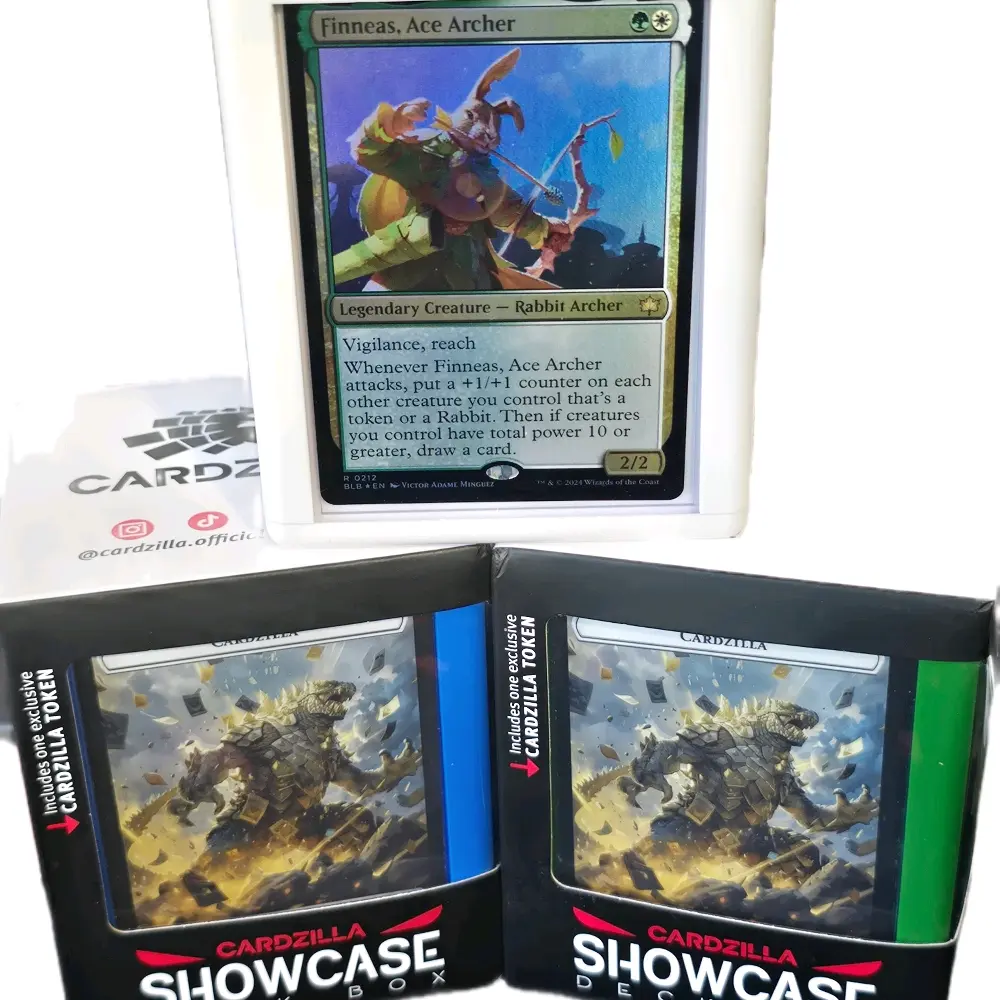 Cardzilla Showcase 100+ Deck Protector - Includes Exclusive Cardzilla Token - Perfect for Collectors and Gamers