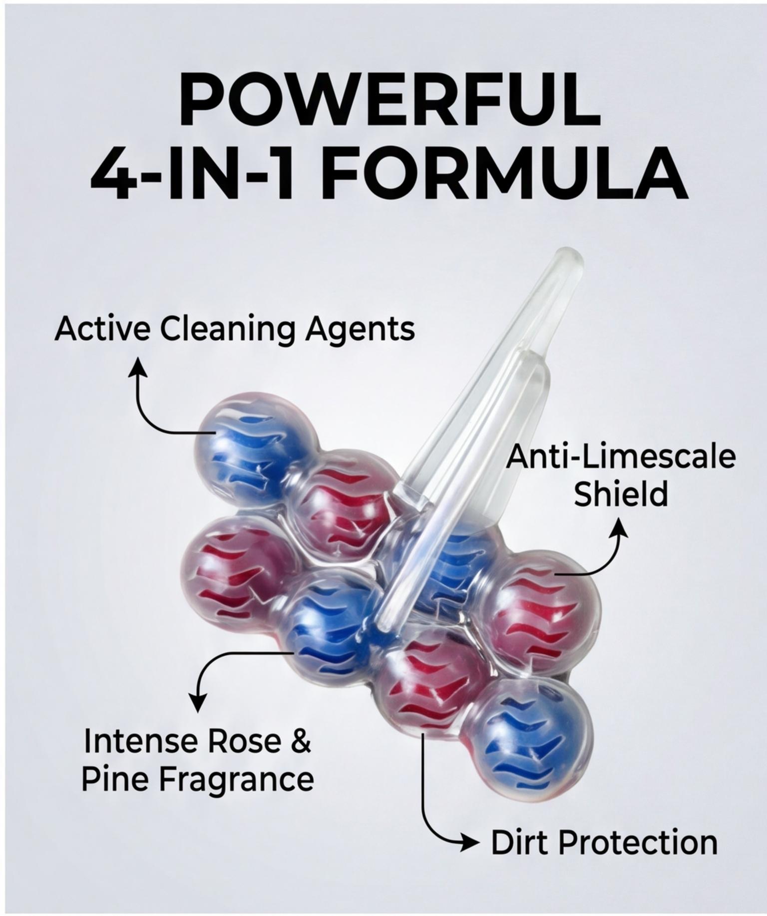 Smart toilet cleaning agent hanging ball/basket — odor removal, fragrance retention, bathroom sanitization