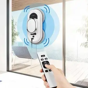 2025 New Intelligent Robotic Abs Material Glass Clean Robots Magnetic Window Robot Vacuum Cleaner