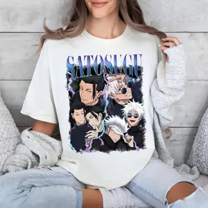 Girl Dinner Gojo And Geto Shirt Sweatshirt, Anime Unisex Shirt Sweatshirt, Jujutsu Kaisen, Anime Lover, Unisex Short Sleeve Tee Top Womenswear