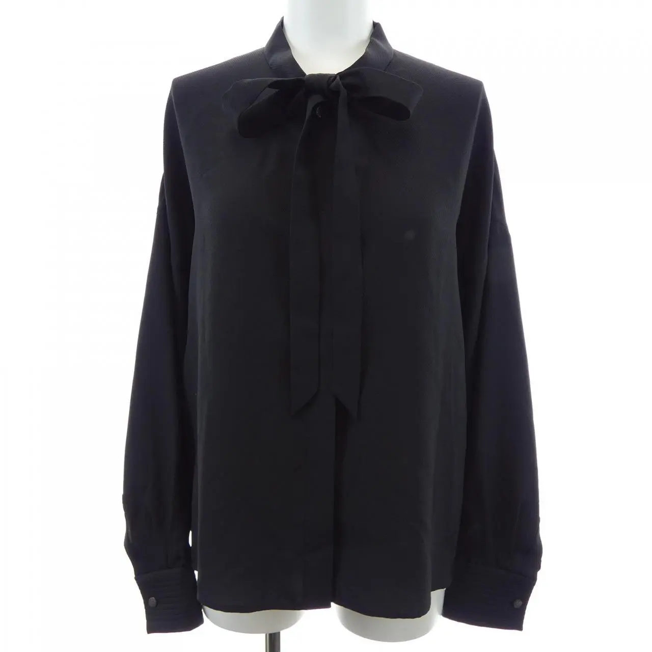 Pre-owned HERMÈS Silk Small Leather Goods Hermes Clous des Sellier Feronneries Shirt