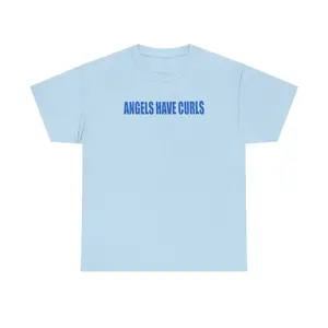 angels have curls unisex t-shirt