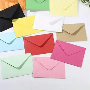 Paper Envelopes Set of 1-10, Invitation Envelopes, Self-Seal Paper Envelopes, Multiple Colors, Mini, Medium, Large, Window Envelopes, Card Holders