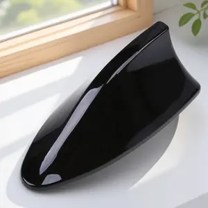 Upgrade Your Car's Style & Radio Signal! Universal Shark Fin Antenna Cover - Easy Stick-On Design for Enhanced FM/AM Reception & Exterior Look. Car Gadgets