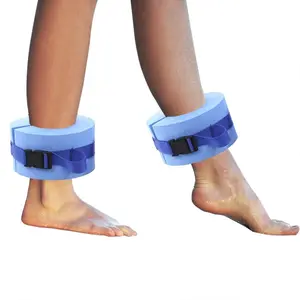 Foam Swim Aquatic Cuffs, Water Aerobics Float Ring Fitness Exercise Set, Ankles
