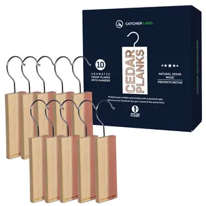 Cedar Planks | Non-Toxic Clothes Moth Repellent | 10 Planks