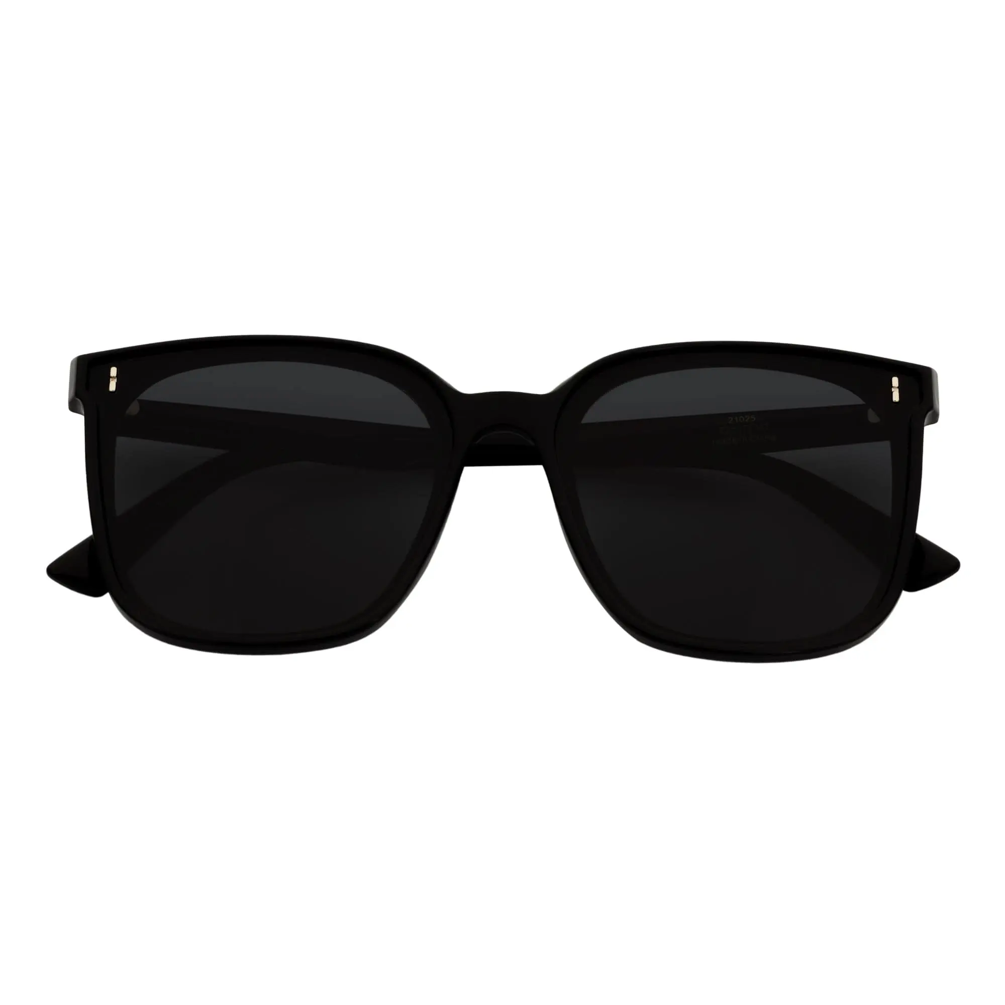 Morspecs Kara Women's Oversize Square Cat Eye Sunglasses - Polycarbonate Full Rim Frame, Polarized Flat Lenses, UV400 Protection, Medium Fit for Everyday Style