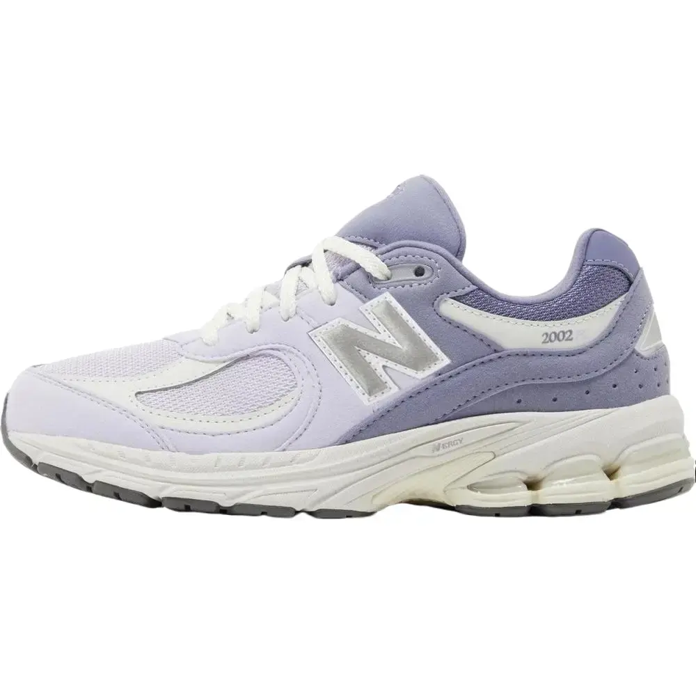 Youth/Women's New Balance 2002R Astral Purple Lifestyle Sneakers - Retro Running-Inspired Design, ABZORB Cushioning, Breathable Mesh, Secure Fit for Comfortable Everyday Wear, Streetwear Sports Footwear