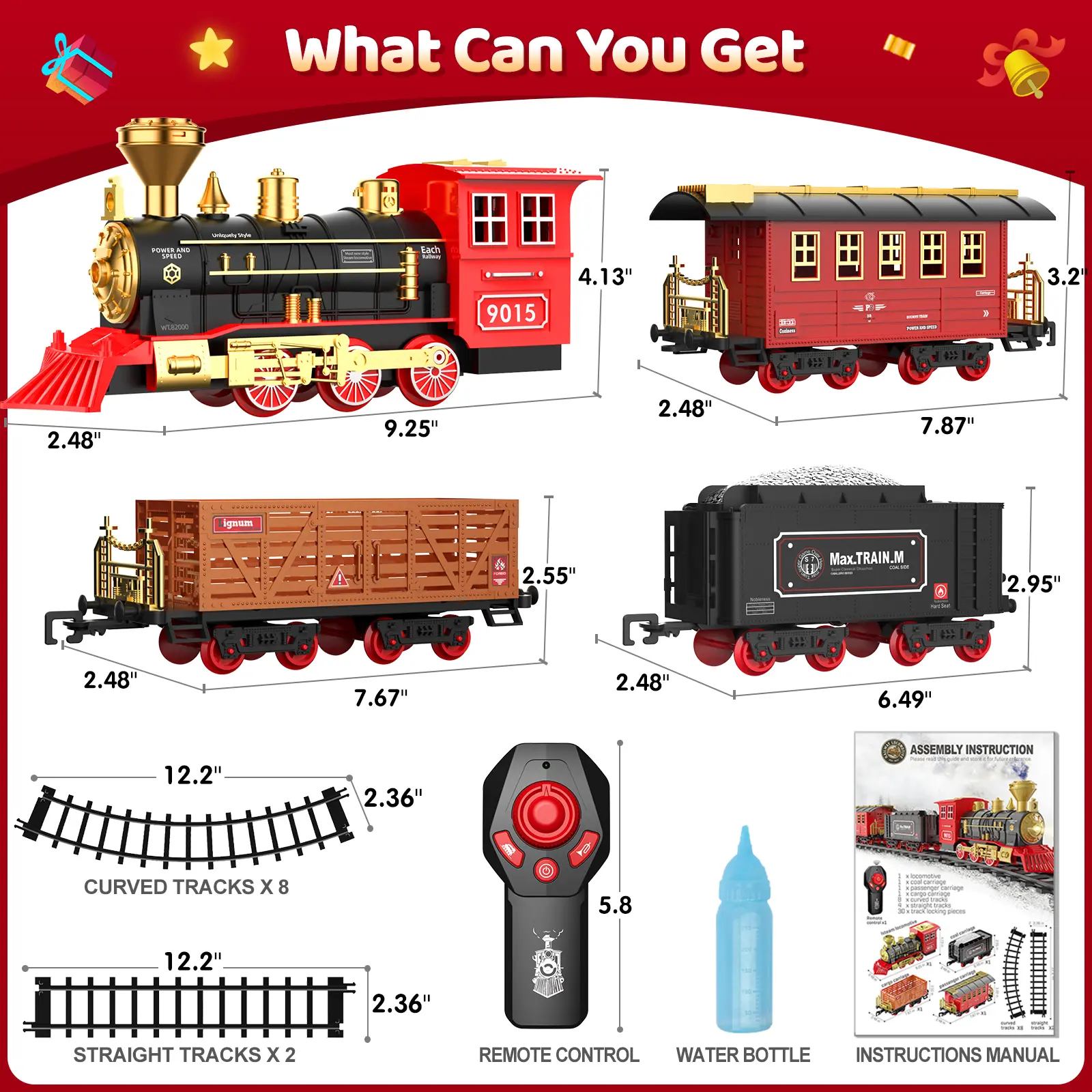 Update RC Classic Train Set (Track width: 2.36 in)