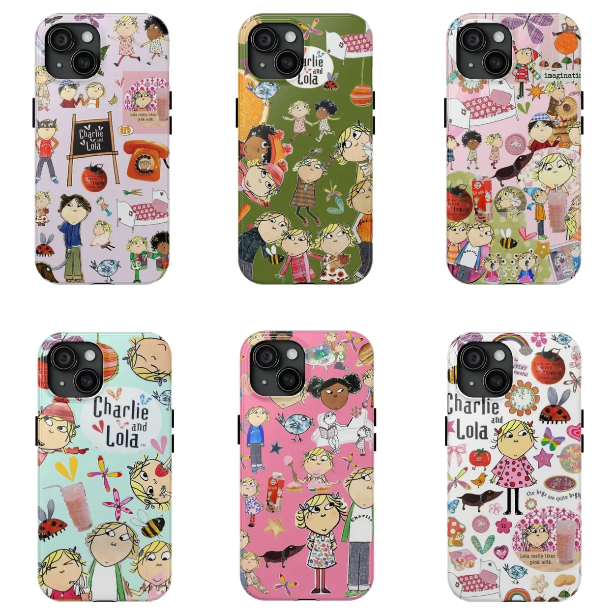 Cute Charlie And Lola Cartoon Phone Case IPhone Case Kids Cartoon Phone Case, Phone Cover for Cute Charlie And Lola Cartoon Phone Case IPhone Case Kids Cartoon Phone Case, Phone Cover for