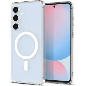 Phone Cases for Samsung S26 25 24 23 22 ULTRA S26 25 24 23 22 PLUS S25 24 23FE Case Ultra Hybrid MagFit [Anti-Yellowing] [Compatible with MagSafe] Fast Wireless Charging Case for Samsung S26 White