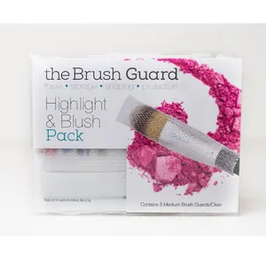 Highlight & Blush Pack Clear-The Brush Guards-Makeup & Art Brush Shaping & Storage