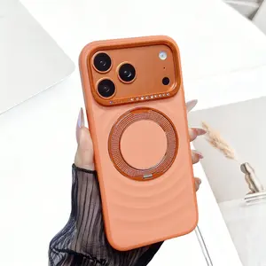 Magnetic Phone Ring Holder for 17 Pro Max 17Pro Case, 360 Rotation Ring Stand, Compatible with Mag-Safe, Military Grade Drop Tested