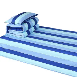 Custom Dorm Bedding Set All Cotton Quilt Cover And Pillowcase For Unit And Student Use