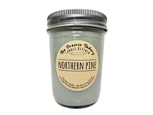 Northern Pine | Scented Soy Wax Candle | Pine Pinecone Pepper Forest Woodsy Nature Scent | Housewarming Birthday Wedding Gift