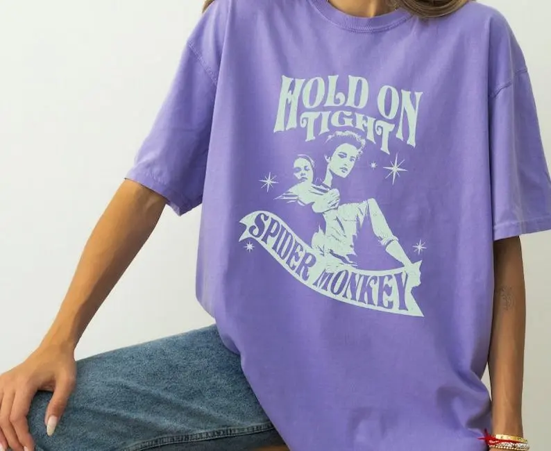 Hold On Spider Monkey Tee, Unisex T-shirt