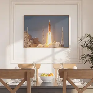 [Sale off up to 50%] [Free ship] [No Frame] NASA Artemis II Print, SLS Rocket Print, Artemis 2 Poster