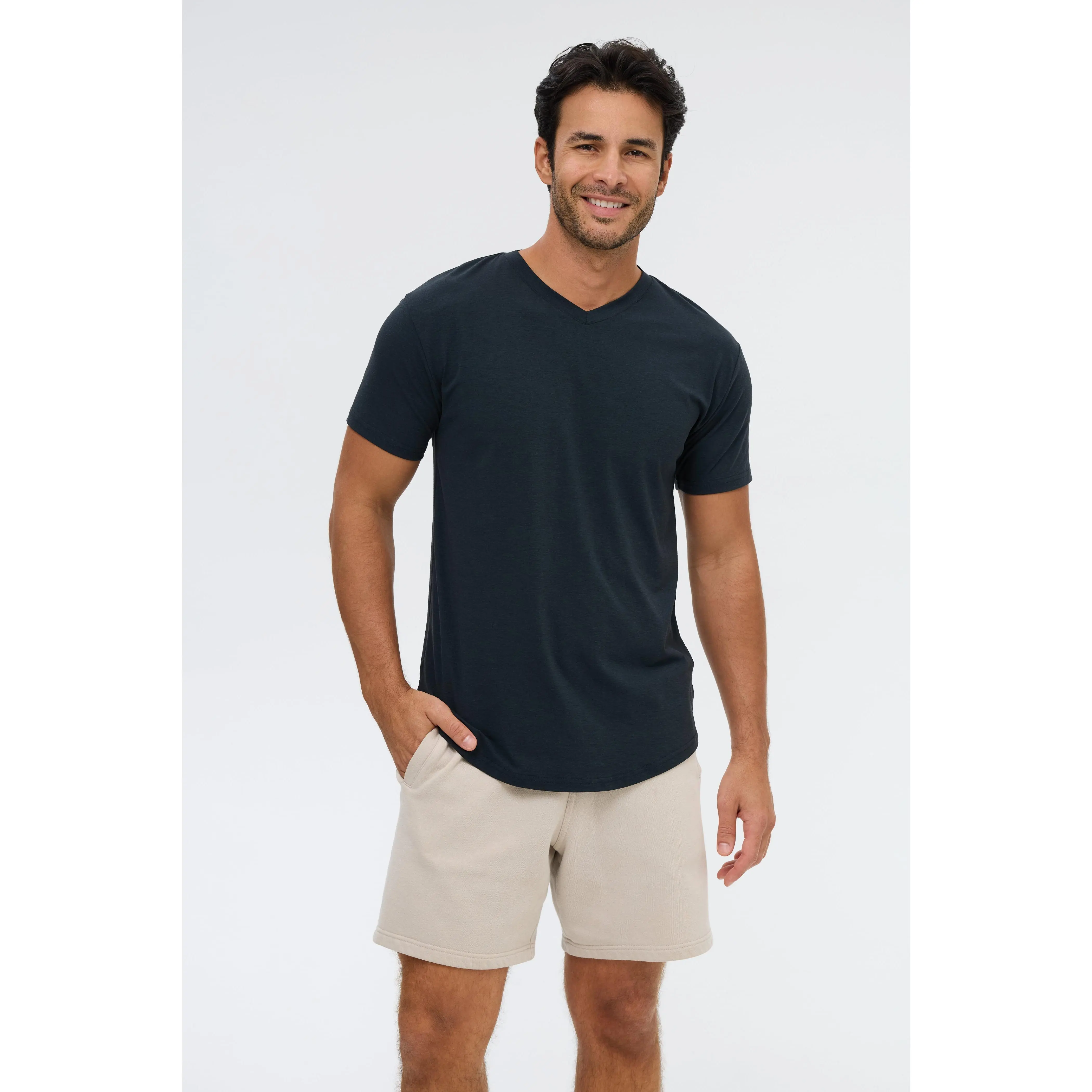 AVIILA Obsidian Tee - Short Sleeve V-Neck