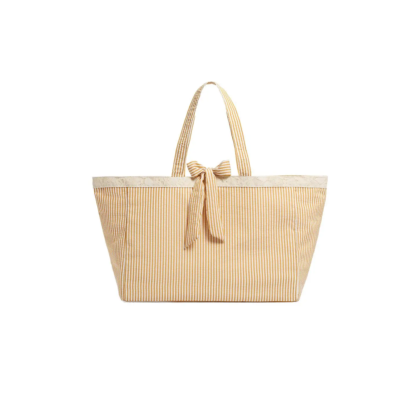 Stoney Clover Lane Large Everything Tote in Grey Lace
