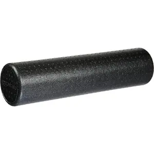 High Density Foam Roller, for Exercise and Recovery, 24inch , Black