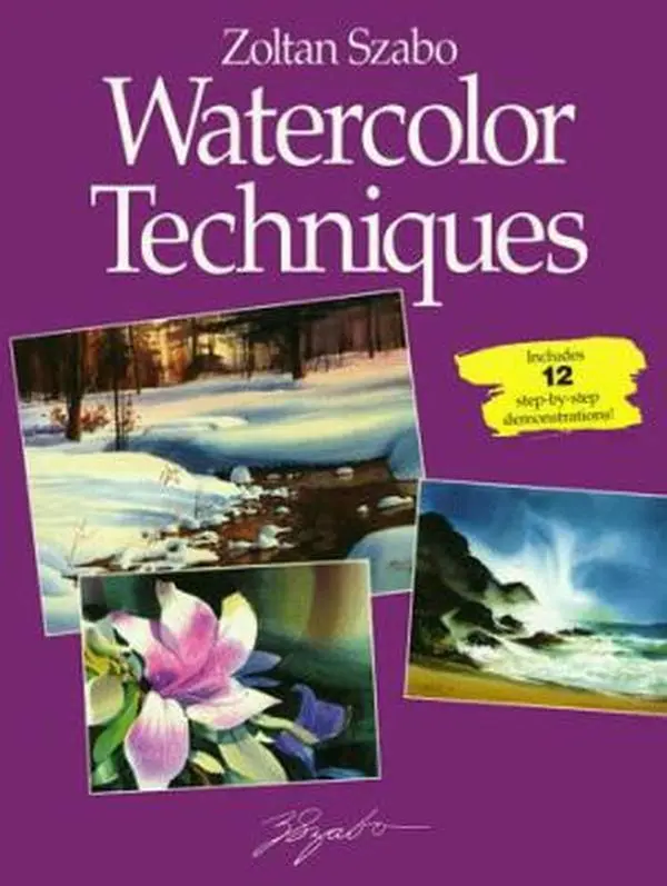 USED-Watercolor Techniques by Zoltan Szabo (Paperback)