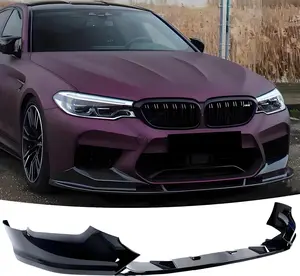MUTUSAISI Front Bumper Lip Splitter Spoiler for BMW M5 F90 2018-2020 Sedan