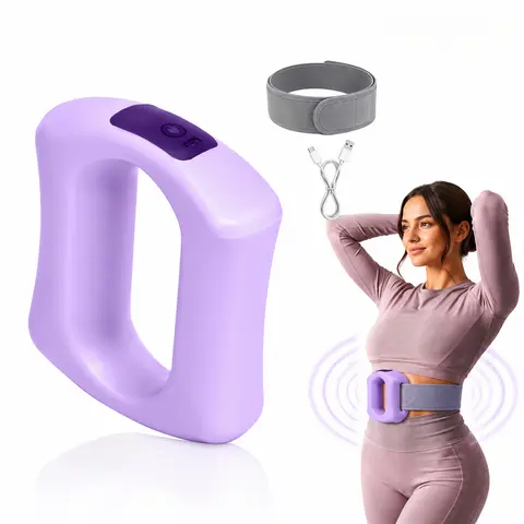 New Fascia Ring Mini Muscle Recovery Stretching Tool - Adjustable Strap, Cordless Rechargeable, Waist-Back Gear, Portable Equipment, Unisex Adults' Device for Fitness Enthusiasts, Daily Fitness & Relaxation, All-Season Parent Gift