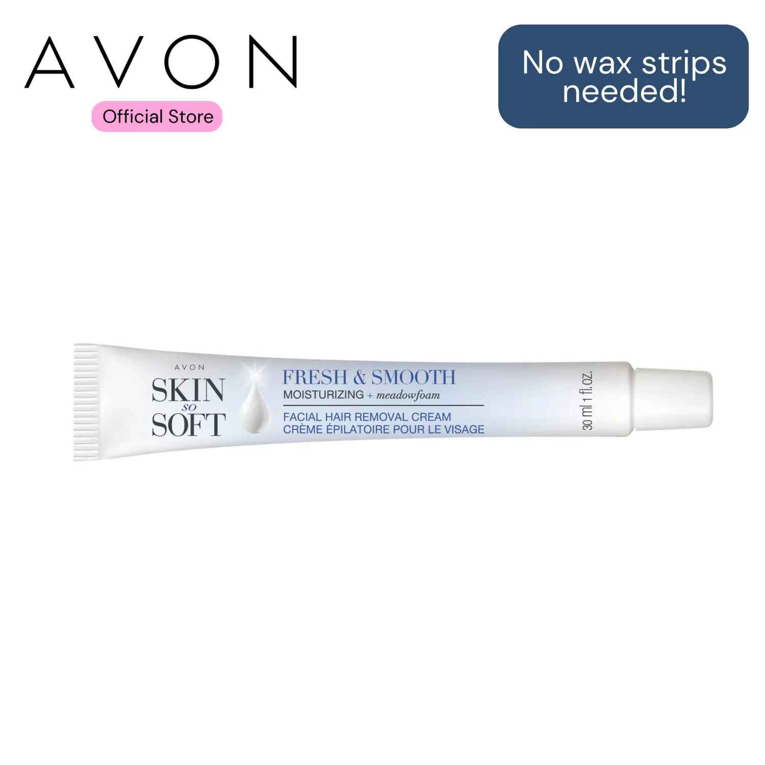 Skin So Soft Fresh & Smooth Facial Hair Removal Cream