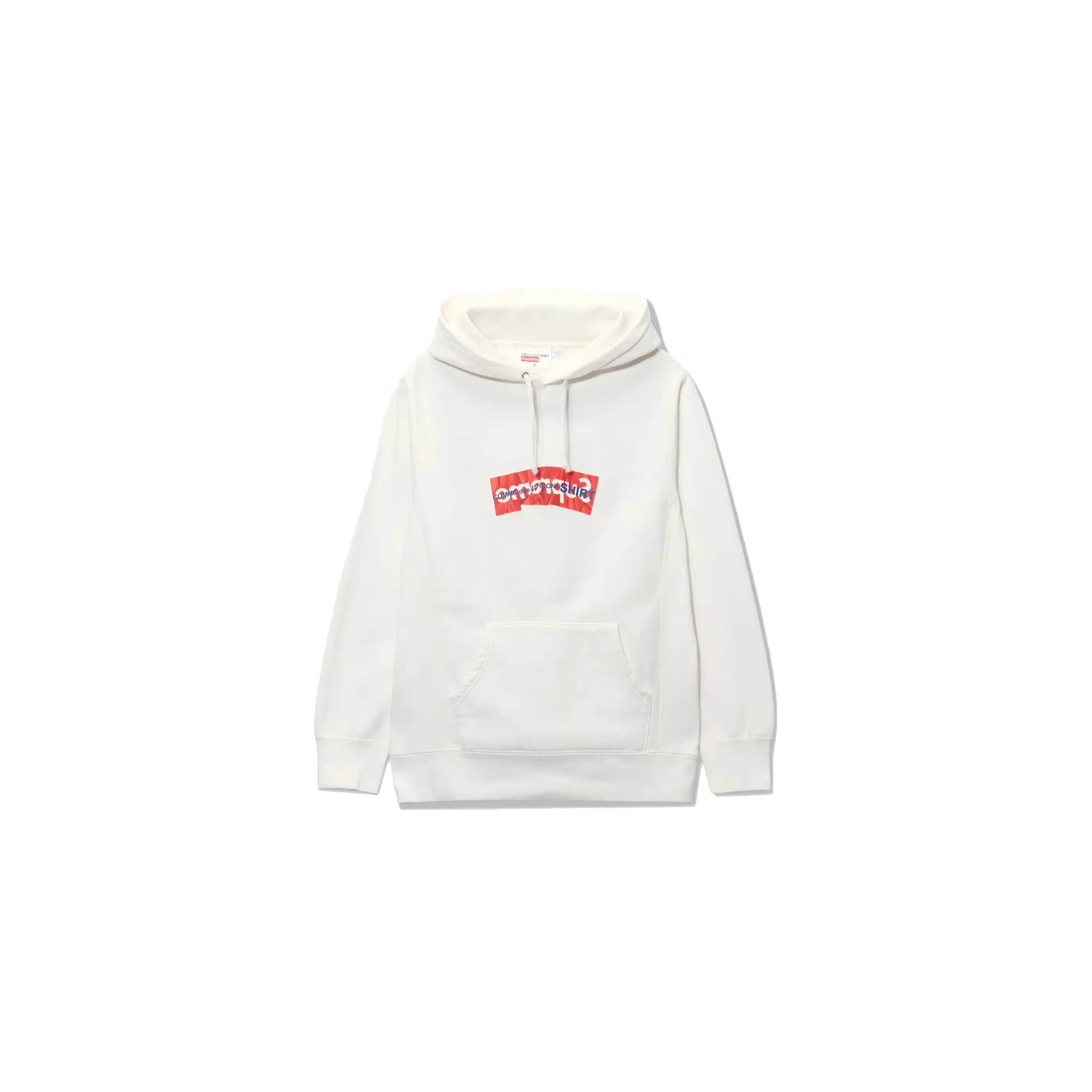Comme Des Garcons SHIRT Box Logo Hoodie "SS17 - White" SU25721
