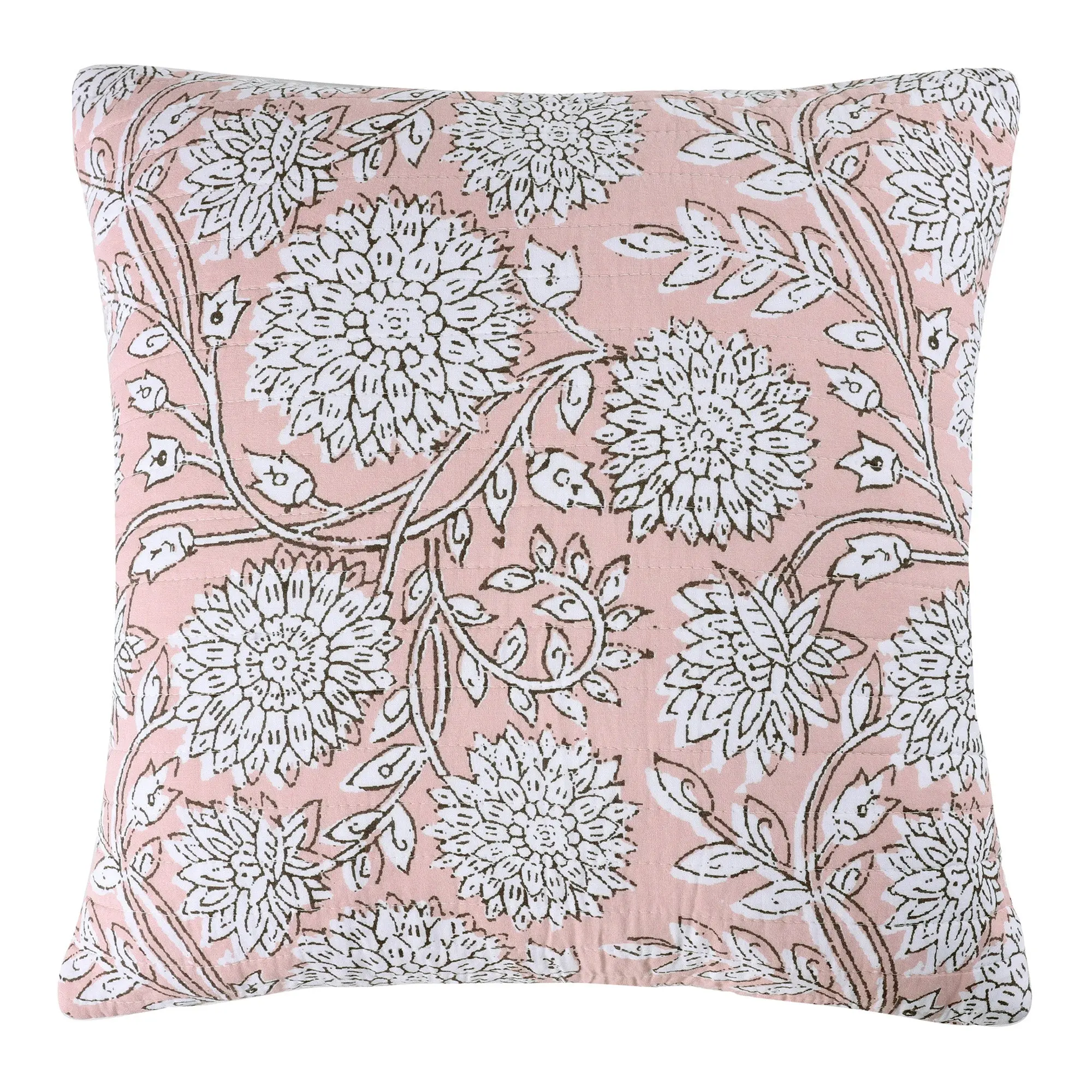 Adare Blush Quilted Pillow