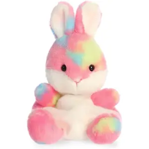 Aurora Adorable Palm Pals Bubblegum Jellybean Bunny Stuffed Animal - Fun Collectible Plush For Kids and Adult Collectors - Seasonal Plush For The Spring Season - Pink 5.5 Inches