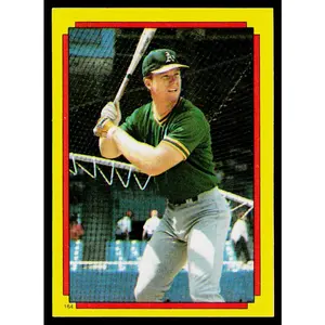 Mark McGwire 1988 Topps Stickers #164b Oakland Athletics