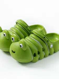 2026 New Cute Cartoon Large Eye 3D Caterpillar Flip Flops, Women's Summer Sandals, Comfortable and Stylish Footwear, Model 808