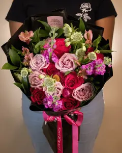 Mixed Bouquet - Raspberry