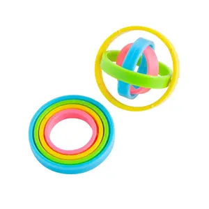 Whirly Rings Fidget Widget Toys - 12 Pc.
