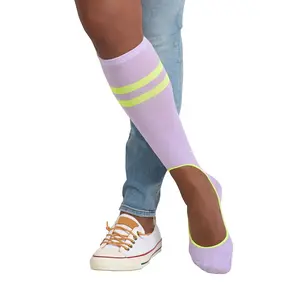 Keysocks Weekend - Made from the same cooling material as our Classic style, with a slightly higher cut for extra protection. Stays hidden with sneakers, Vans, Toms, Converse, booties, and more.