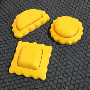 Pasta Fidget Clicker Trio – Ravioli | Girasoli | Mezzelune – Viral ASMR Stress Relief - Perfect Stocking Stuffer!