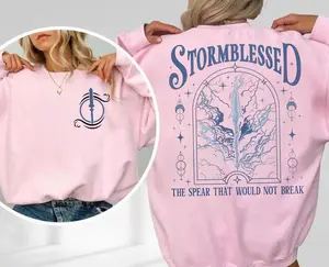 Stormblessed SweatShirt Tshirt and Hoodie – The Spear That Would Not Break, Epic Fantasy Back Print Tee, Stormlight Archive