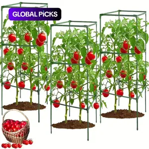 2/3/4 Layer Tomato Cucumber Bean Climbing Rack, Durable Gardening Stand, Easy Assembly, Space-Saving Design for Raised Beds & Outdoor Gardens #TOP PICKS