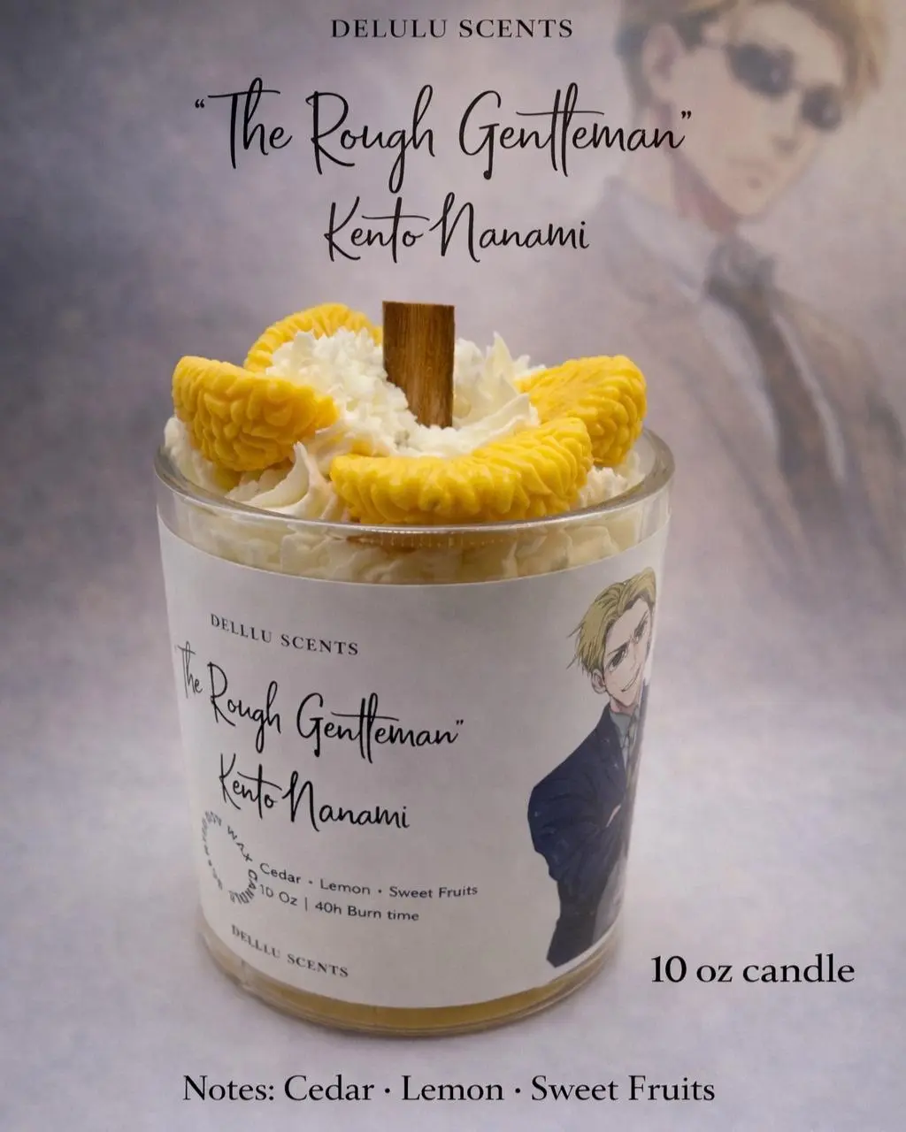 Nanami Inspired Dessert Candle