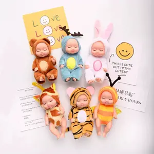 Hot-selling sleep simulation reborn dolls  -border e-commerce. Girl sleeping children's toy gift box wholesale. BJD dolls（suit）