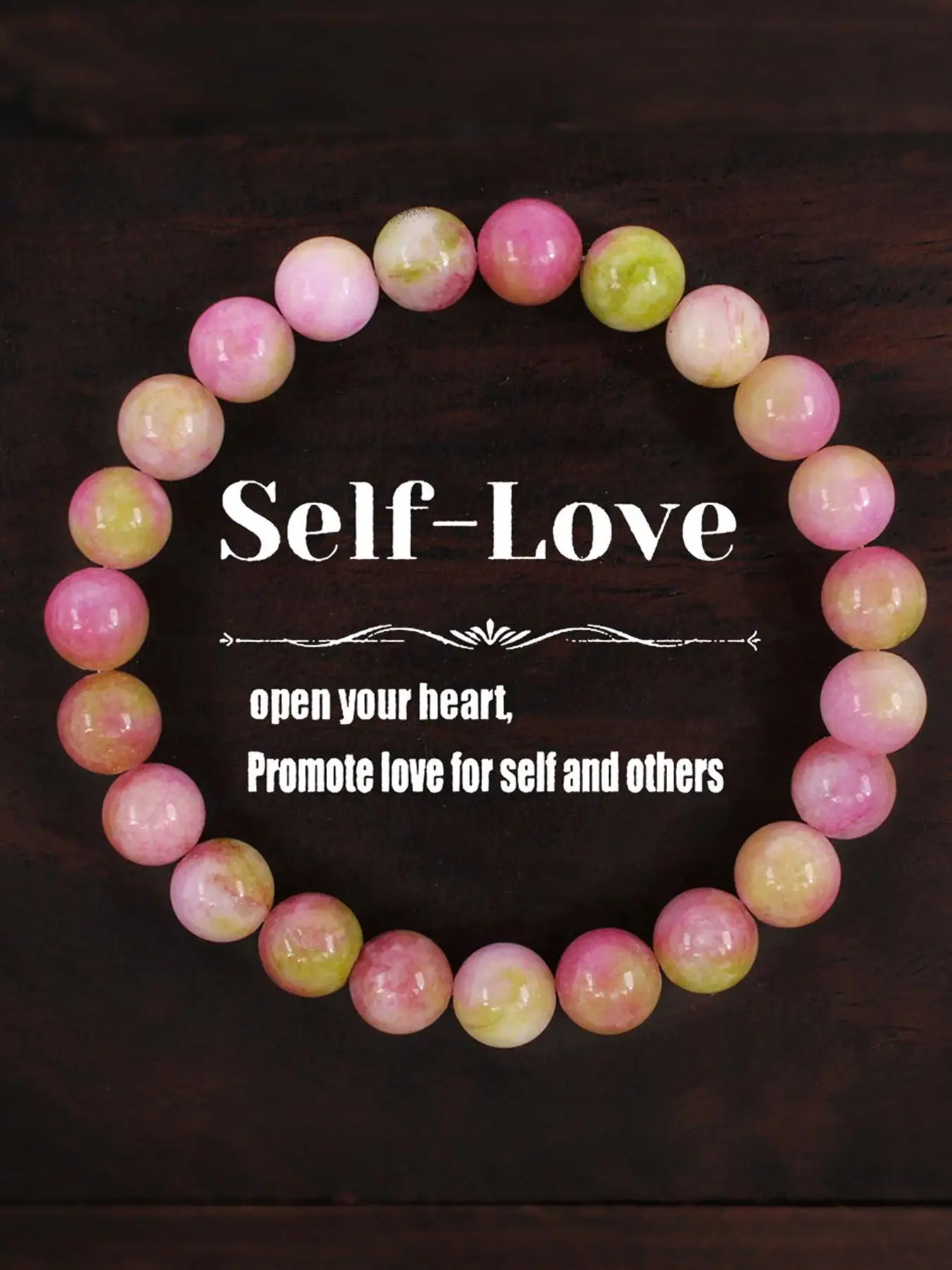Rose Quartz Energy Bracelet, Self-love Crystal Bracelet, Open Your Heart Chakra, Attract Love & Compassion, Confidence & Healing Jewelry