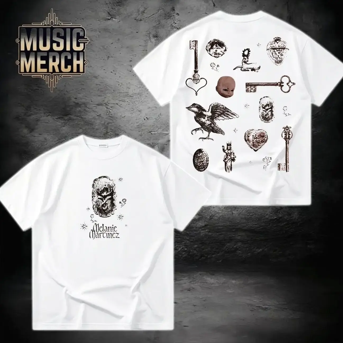 Melanie Martinez - Hades New Album THE HADES RITUAL 2026 Premium Cotton T-Shirt Graphic Alternative Pop Melanie Martinez Fan Merch Gift For Music Lover,Vintage Fan Merch for Music Lovers S–5XL SVH