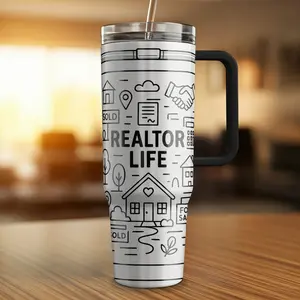 Custom Realtor Tumbler – Engraved Real Estate Gift | Kintoir