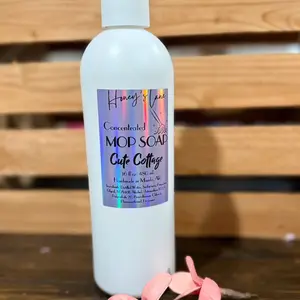 Honey's Lane Concentrated Mop Soap - 16 fl oz - Mostly Natural Ingredients - Nontoxic Effective Cleaning - Household Cleaner