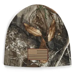 American Flag Realtree Edge Beanie