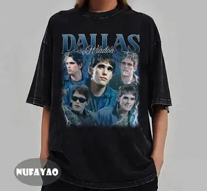 Limited Dallas Winston Vintage T-Shirt, The Outsiders Gift For Woman and Man Unisex T-Shirt3