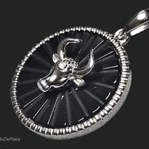 Taurus ️Zodiac Sign pendant silver 925
