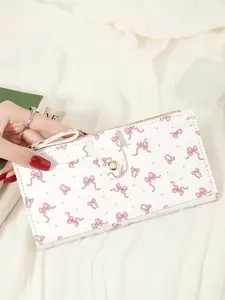 Large-Capacity Long Wallet, Cash Storage Bag, Coin Wallet. Fashion Print Clutch, Long Purse. Coin Purse, Mobile Phone Bag, Long Clutch, Trendy Minimalist Purse, Suitable for Daily Use